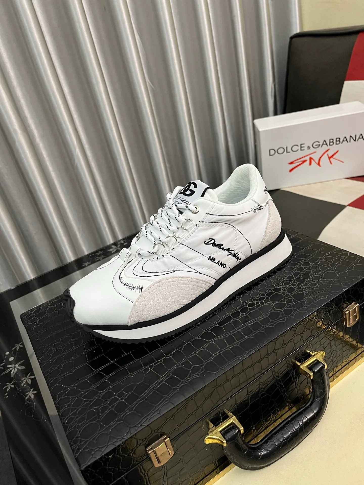 Men's men's shoes 💰480⌚️⌚️【Dg～】Men's casual shoes 2025z cabinet sales simultaneously 🔶Size: 36-46#️⃣ 🔷1 color🔜The upper is made of multi-material splicing ➕Genuine leather lining, comfortable and breathable, sole: original comfortable and wear-resistant outsole, ⚠️real thing📱photographed🎬real thing is better📢📢📢